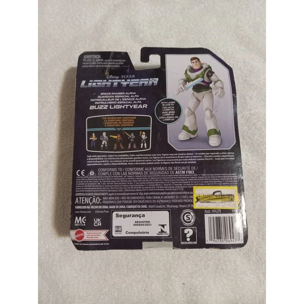 Disney Pixar Lightyear Space Ranger Alpha Buzz Lightyear Action‎ Figure Toy